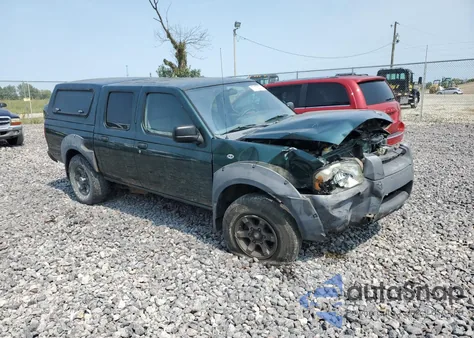 2001 Nissan Frontier Crew Cab Xe из США, поврежденный, VIN 1N6ED27T61C381033
